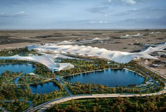 بكلفة 35 مليار دولار.. حاكم دبي يدشن مبنى جديدا للمسافرين في أكبر مطار بالعالم